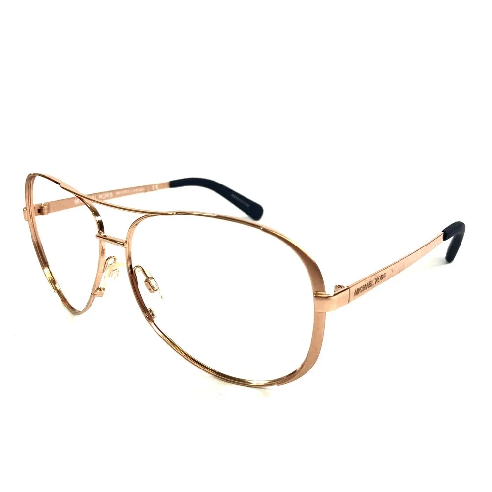 Michael Kors Sunglasses Frames MK5004 Chelsea 100325 Rose Gold Aviator 59-13-135